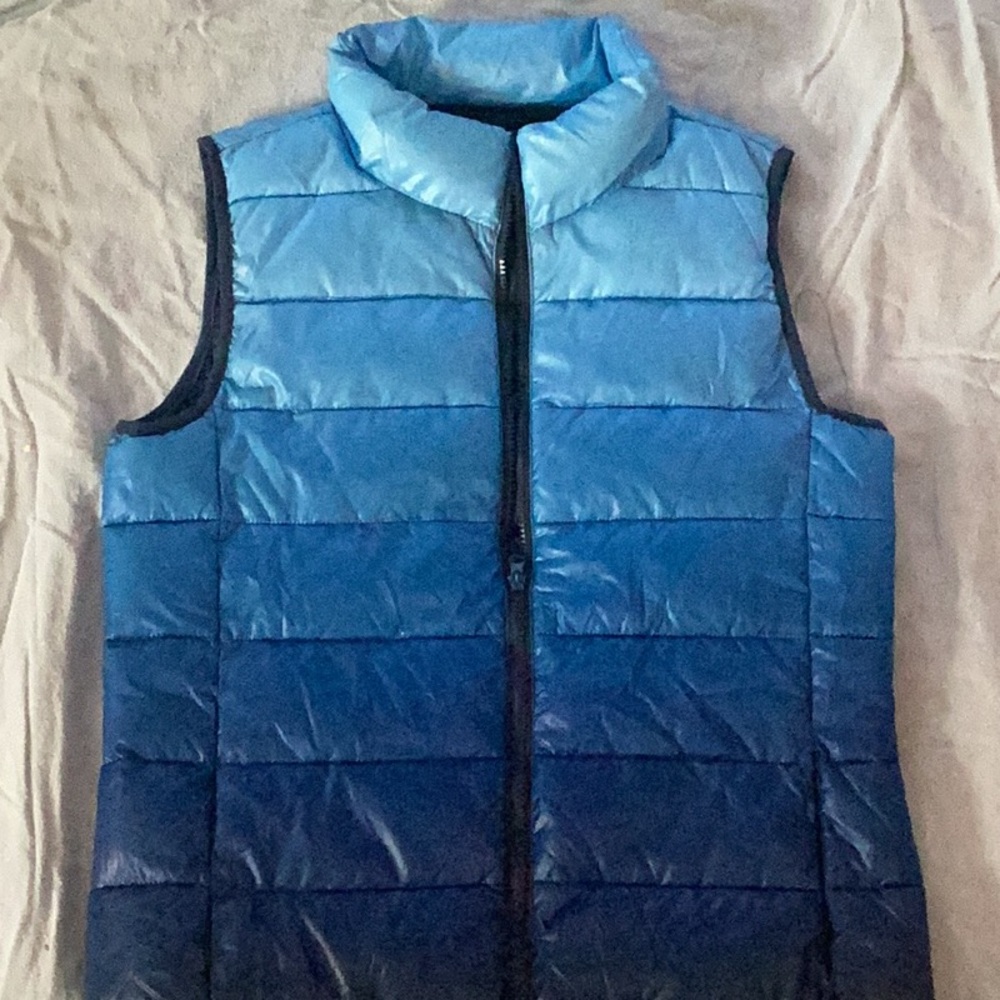 Woman’s Jackson Hole Puffer Vest Blue Size L